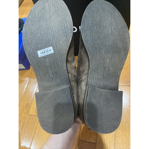 Torrid Buckle Boot Size 10.5 Taupe Ankle‎ Bootie Zip Up Winter - Picture 6 of 9